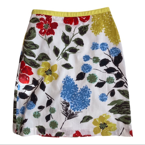 Boden Dresses & Skirts - Boden Floral Print A Line Skirt